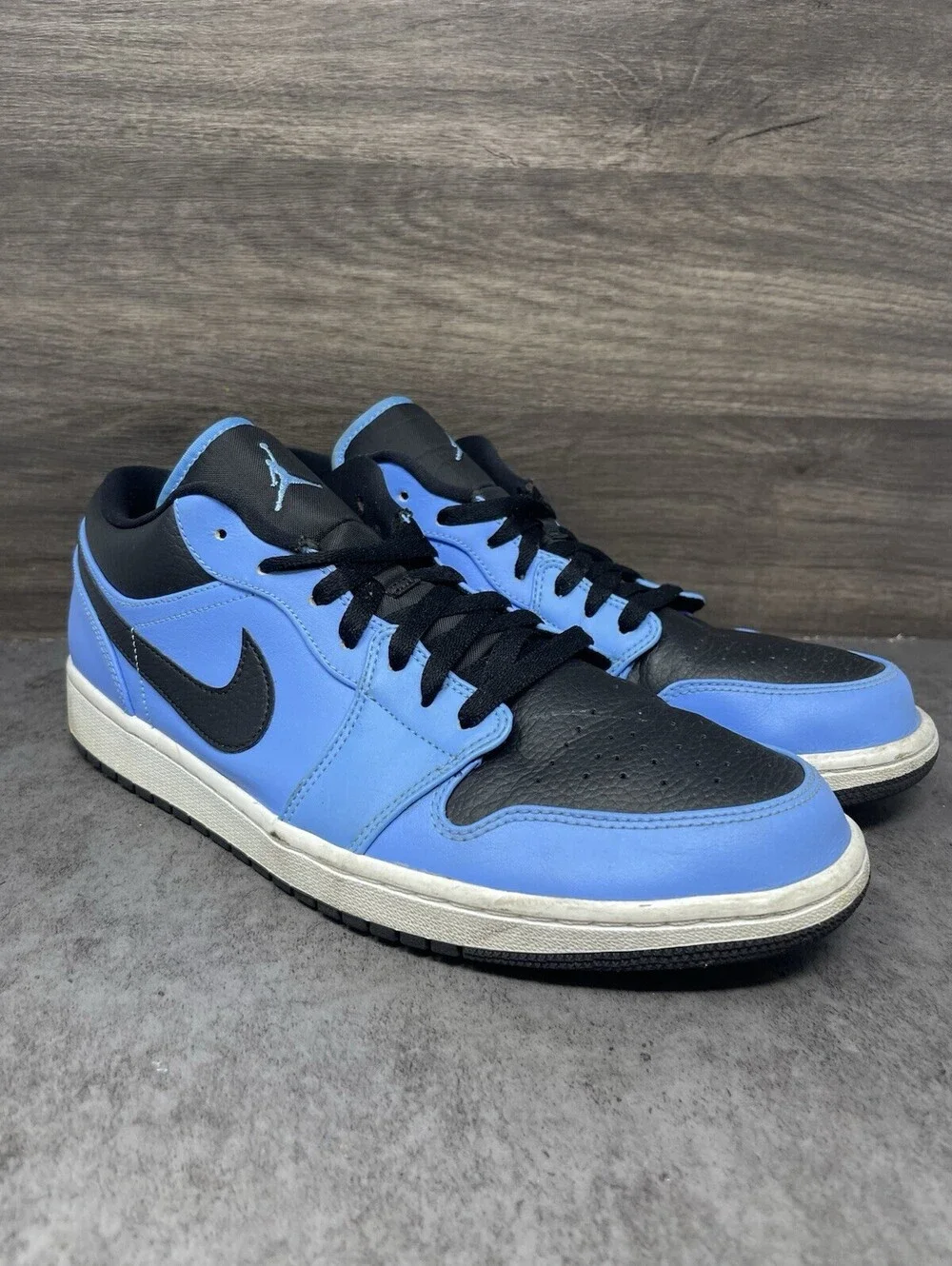 Air Jordan 1 Low University Blue Size 13 Mens Basketball Shoes 553558-403